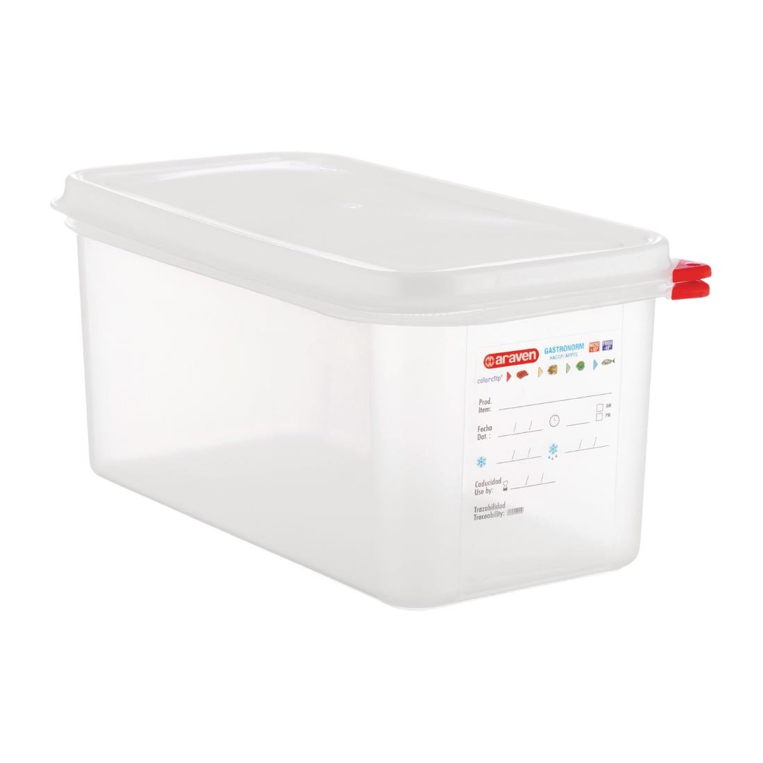 Araven Food Containers - GN 1/3 6Ltr with Lids (Box 4) - Image 3