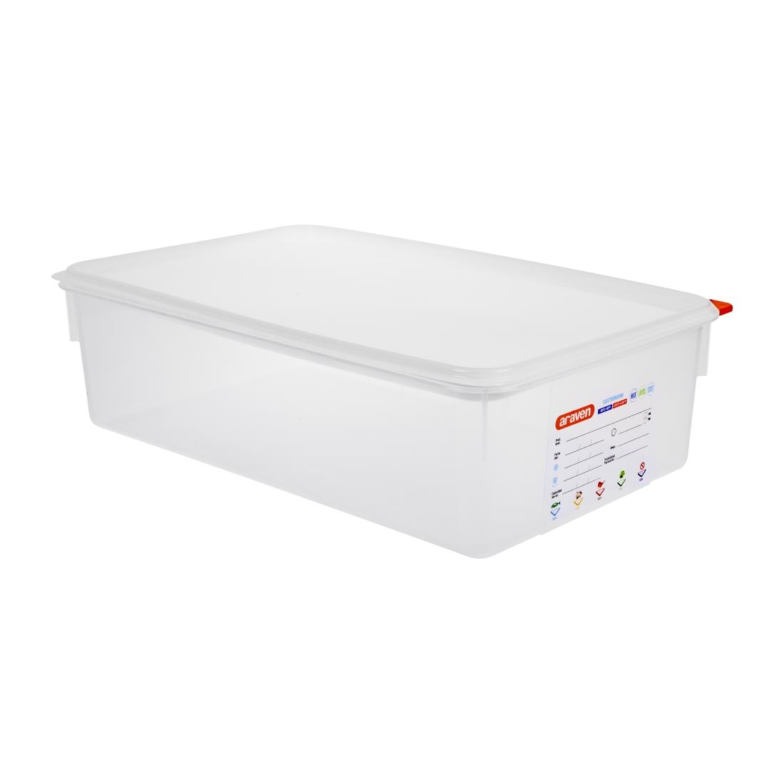 Araven Food Containers with Lids - GN 1/1 21Ltr (Box 4) - Image 3