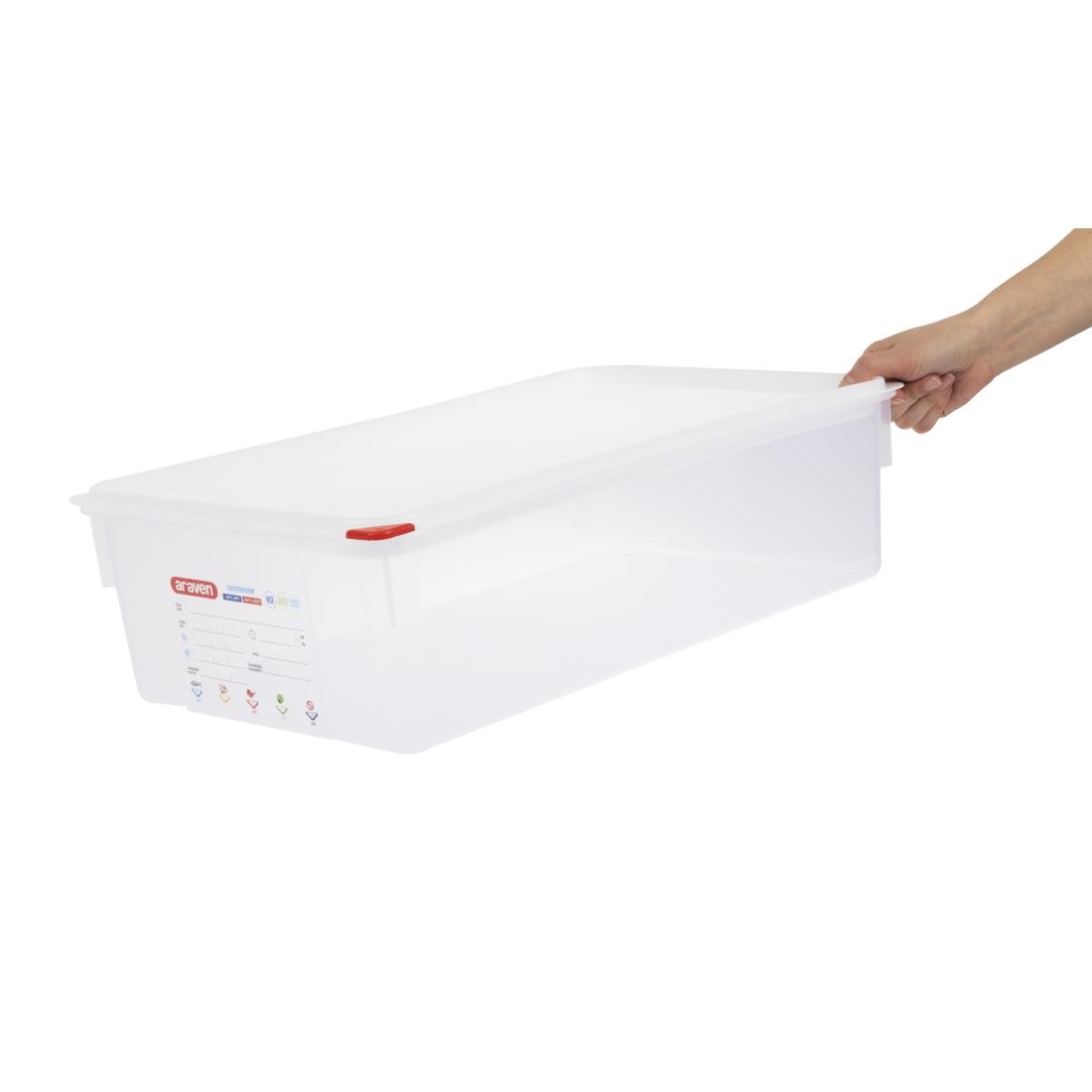 Araven Food Containers with Lids - GN 1/1 21Ltr (Box 4) - Image 6