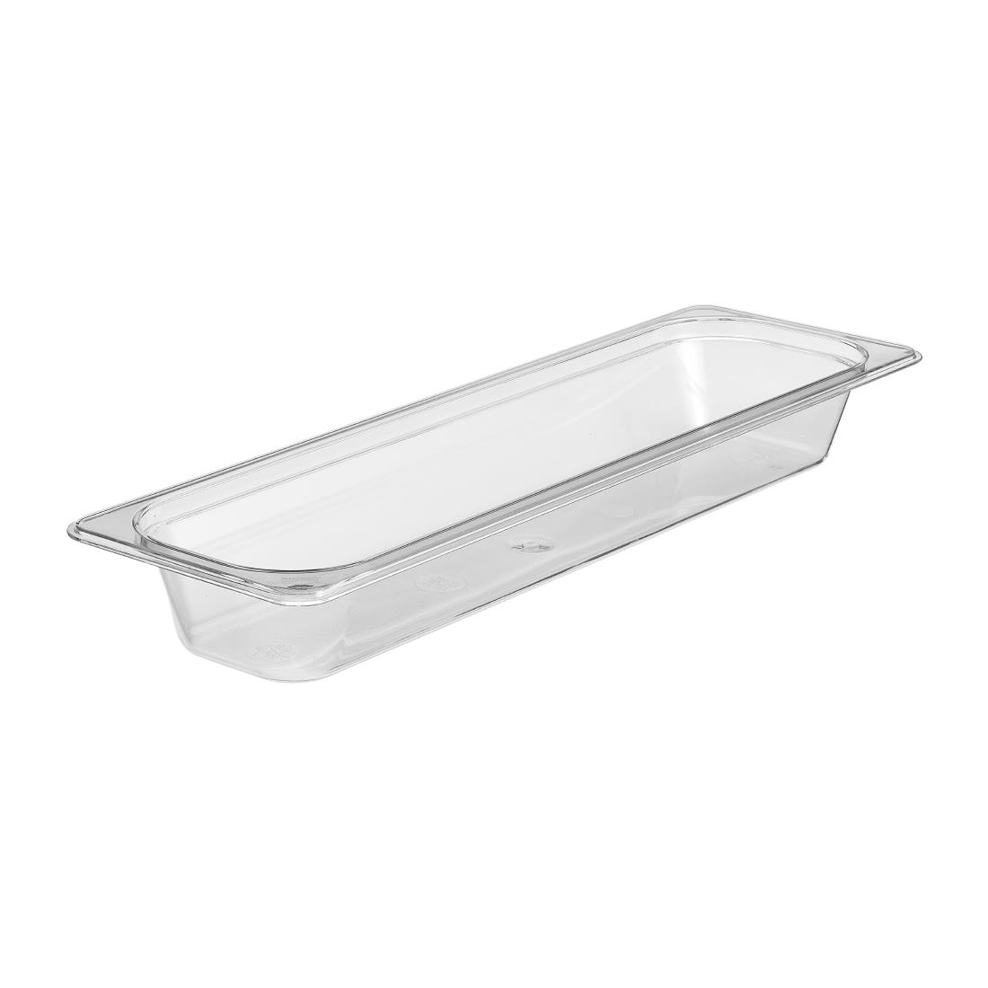 Cambro Camwear Food Pan Clear Polycarbonate - GN 2/4 65mm