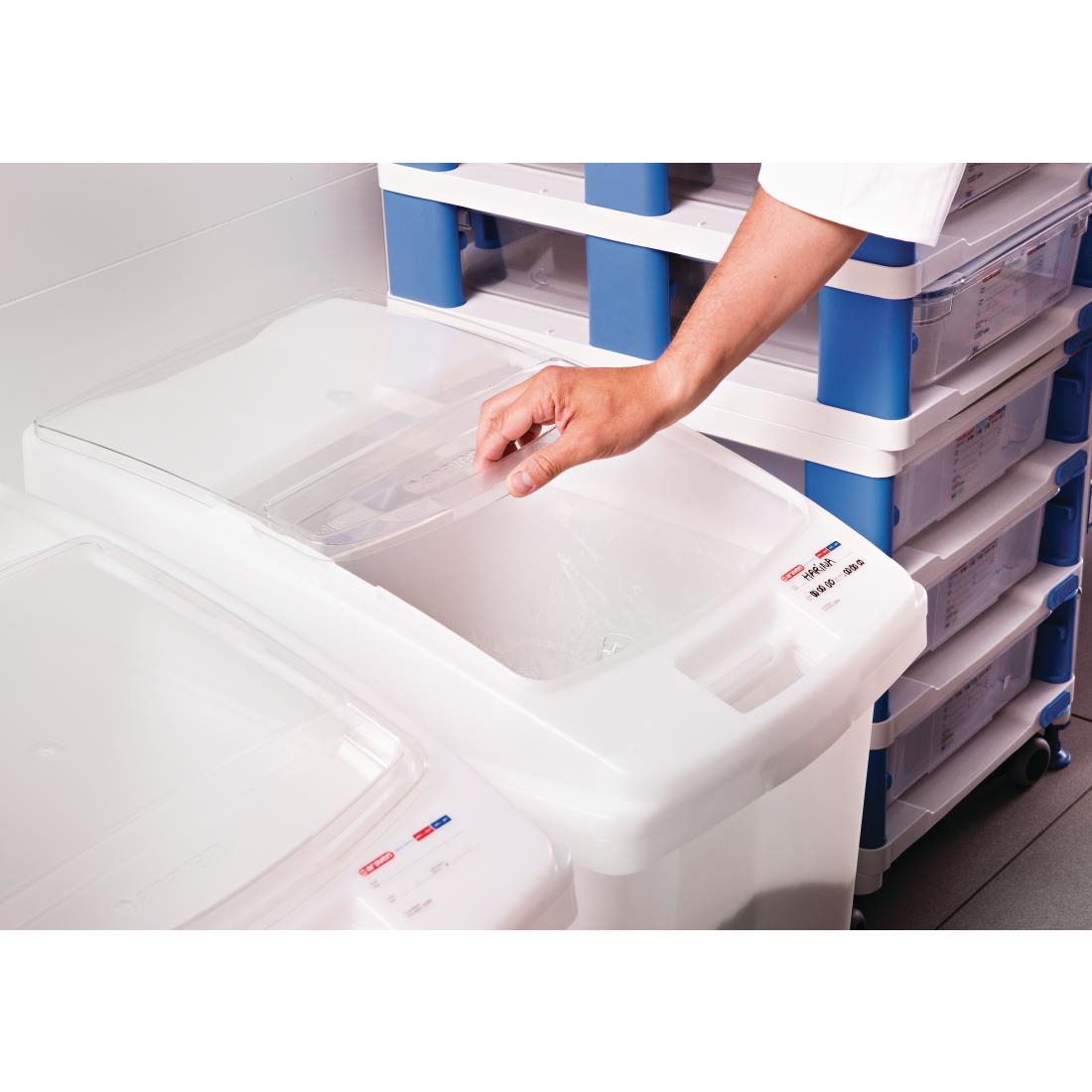 Araven Ingredient Bin Transparent - 80Ltr - Image 9
