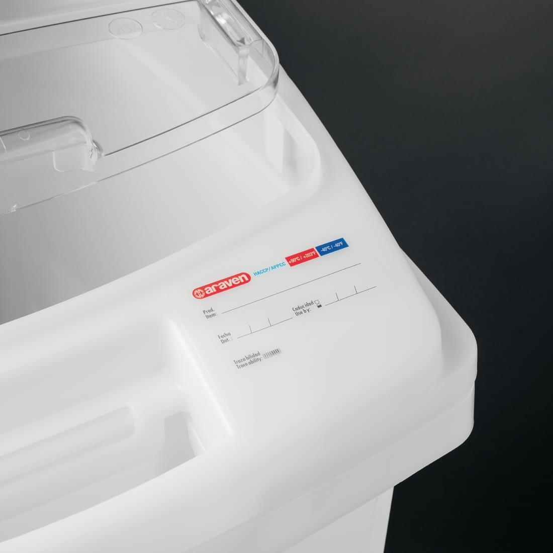 Araven Ingredient Bin Transparent - 80Ltr - Image 12