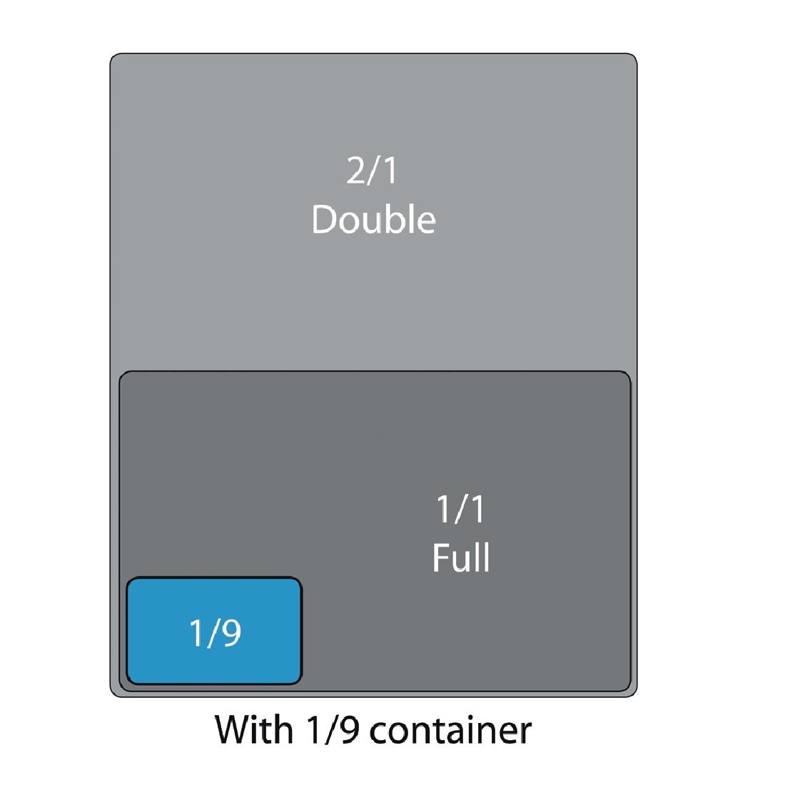 Cambro Polycarbonate GN - 1/9 65mm - Image 2