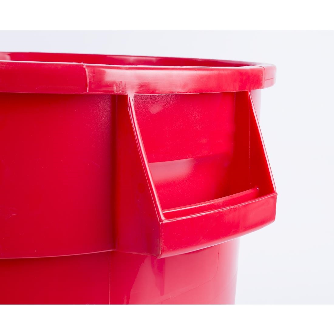 Rubbermaid Round Brute Container Red - 121Ltr - Image 2