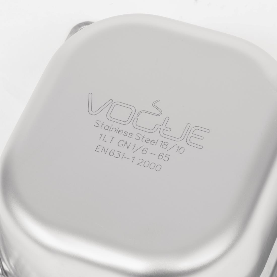 Vogue Heavy Duty St/St - GN 1/6 65mm - Image 7