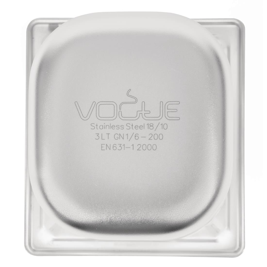 Vogue Heavy Duty St/St - GN 1/6 200mm - Image 6
