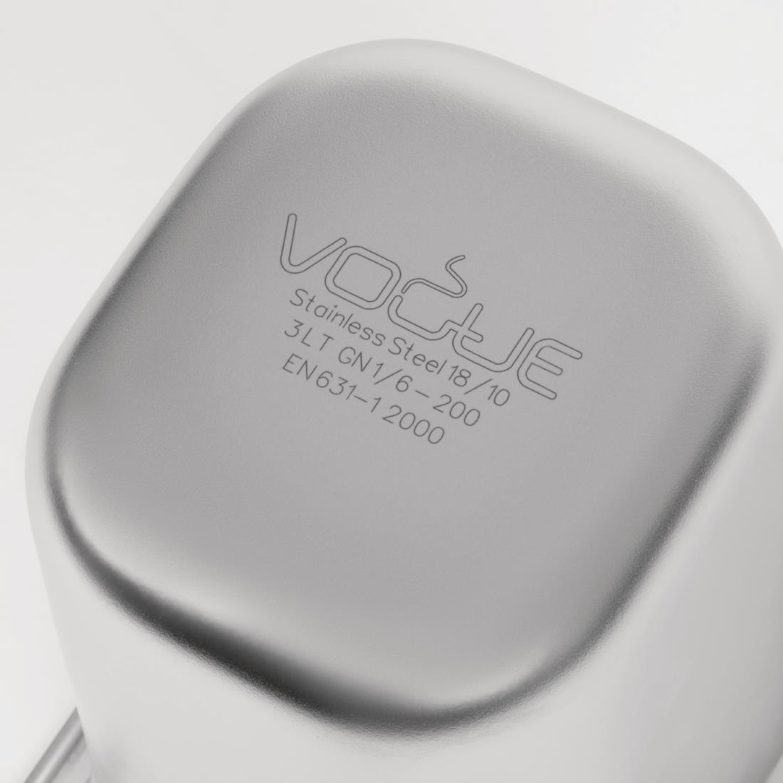 Vogue Heavy Duty St/St - GN 1/6 200mm - Image 7