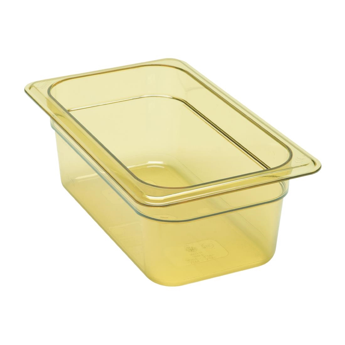 Cambro High Heat Polycarbonate - GN 1/4 100mm