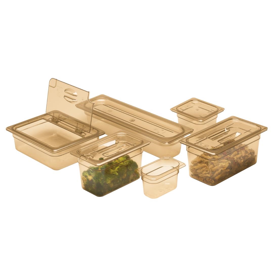 Cambro High Heat Polycarbonate - GN 1/9 100mm - Image 3