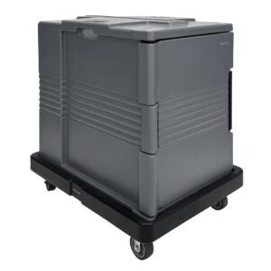 Vogue Thermal Box Carrying Trolley Black
