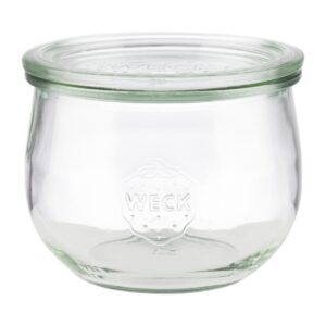 APS Weck Glasses with Lid - 110x90mm Tulip 580ml (Box 6) (B2B)