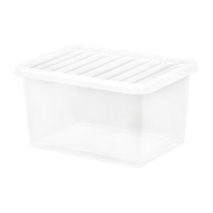 Wham Crystal Storage Box & Lid - 31Ltr