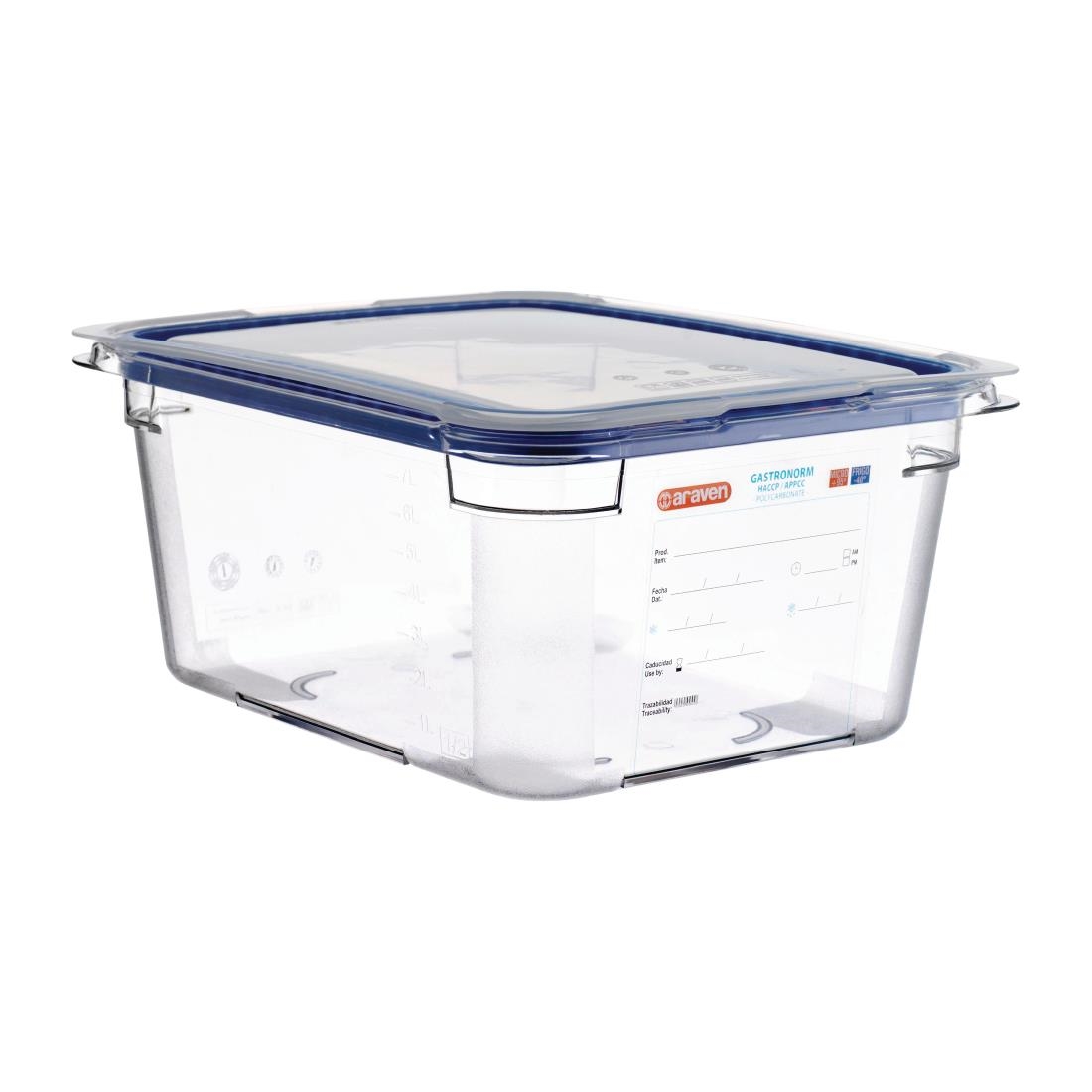 Araven PC GN Containers - 1/2 150mm 9.5Ltr - Image 2