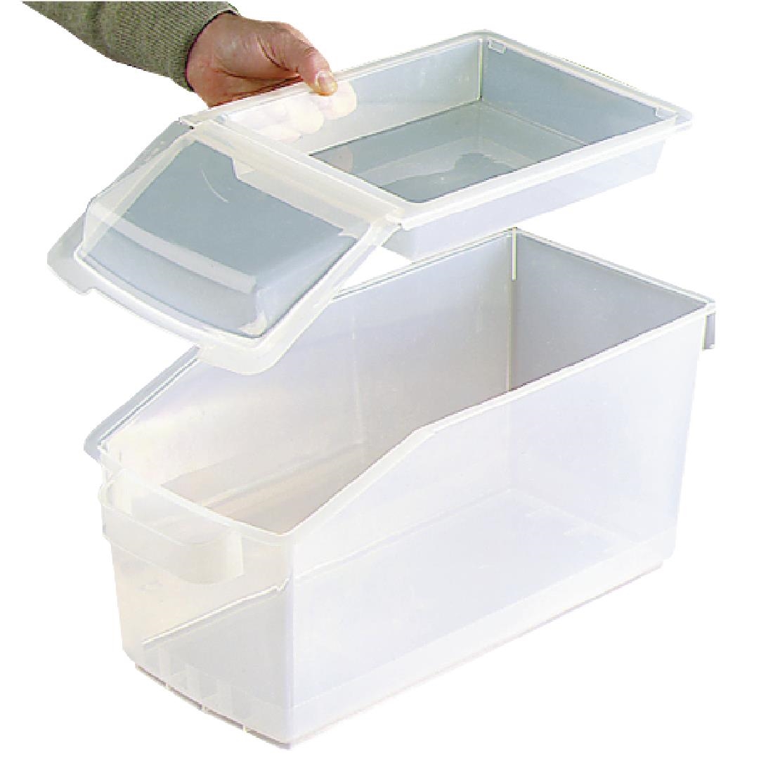 Araven Koala Display Bin Clear includes Lid 14Ltr - Image 2