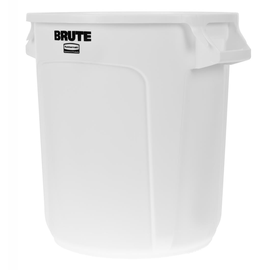 Rubbermaid Round Brute Container White - 37.9Ltr - Image 2