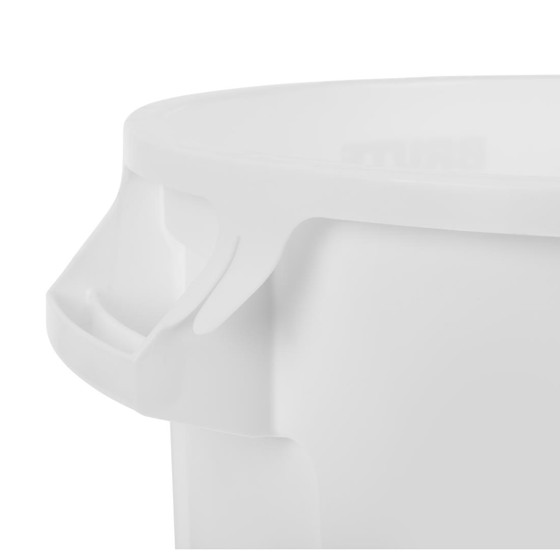 Rubbermaid Round Brute Container White - 37.9Ltr - Image 5