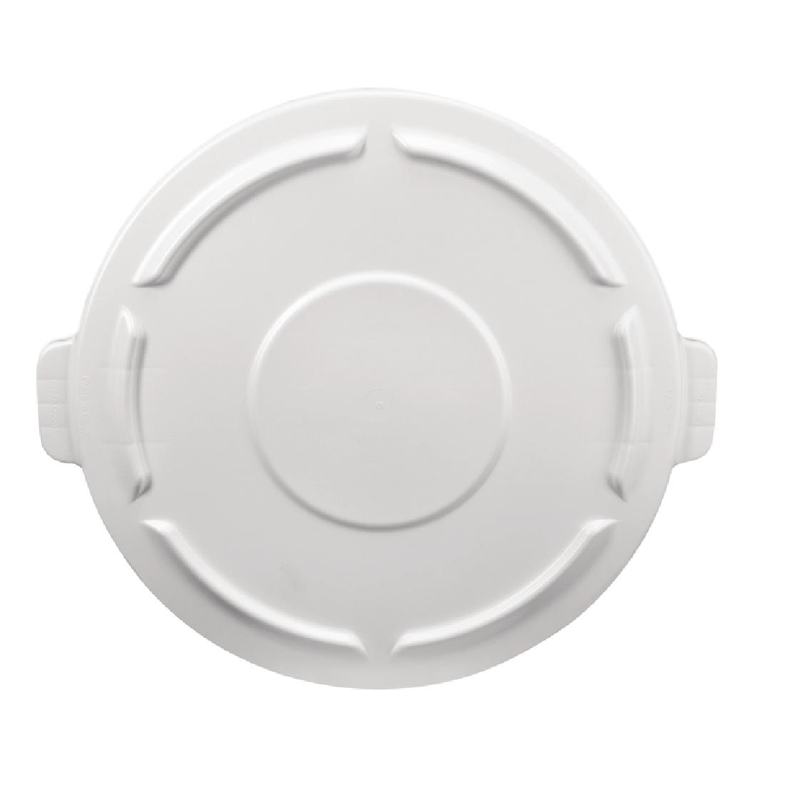 Rubbermaid Round Brute Lid White - 121.1Ltr - Image 2