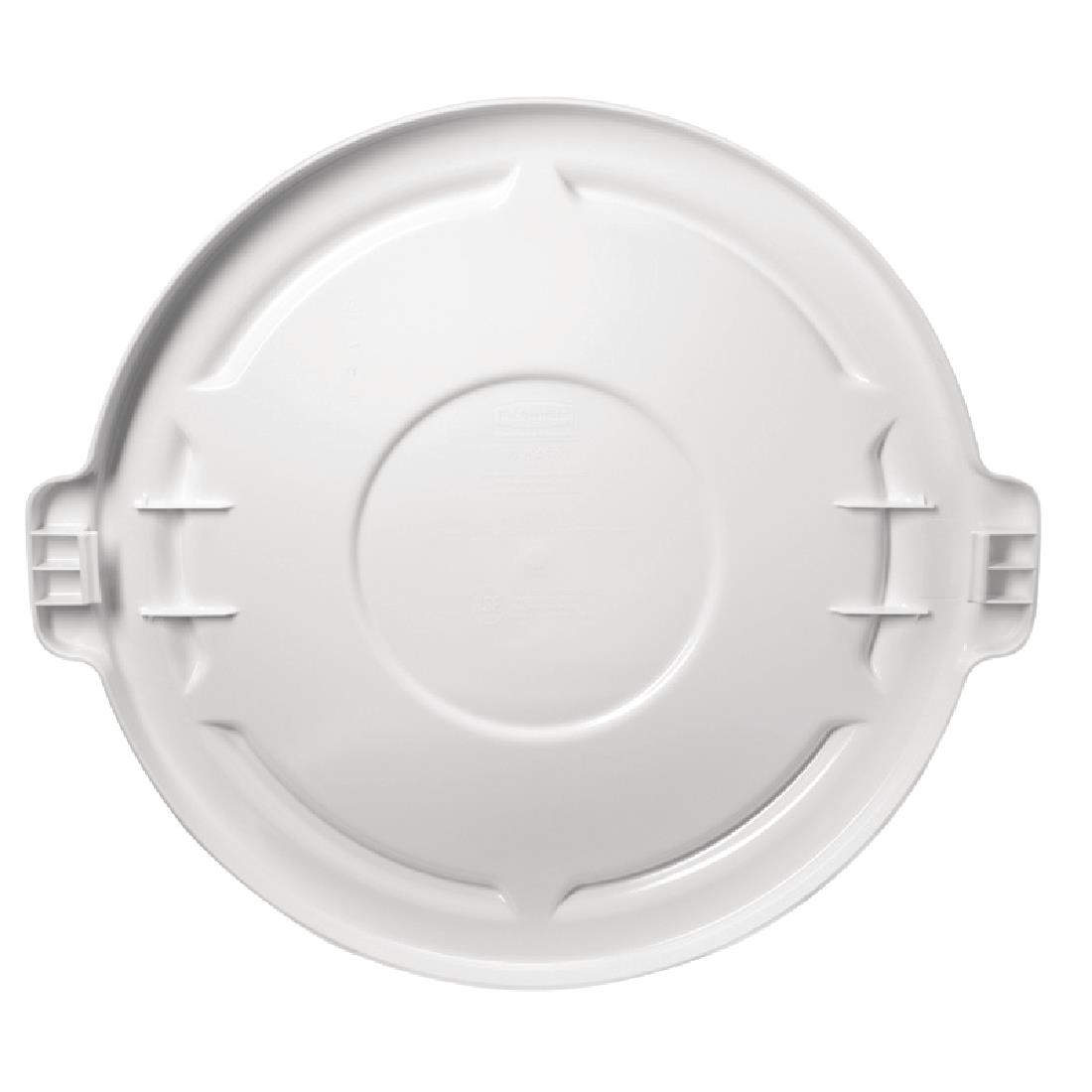 Rubbermaid Round Brute Lid White - 121.1Ltr - Image 3
