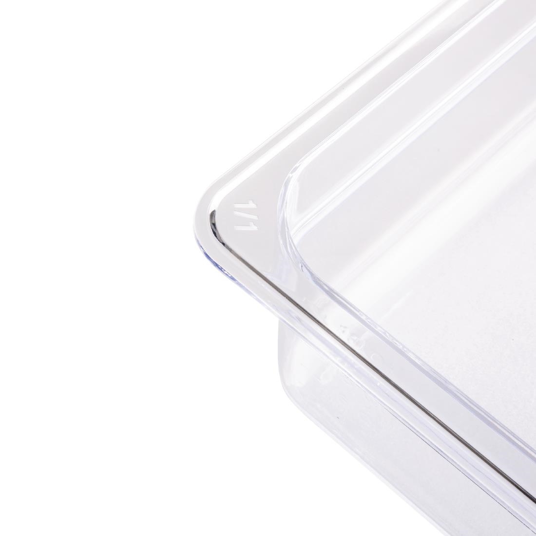 Vogue Clear Polycarbonate - GN 1/1 150mm - Image 4