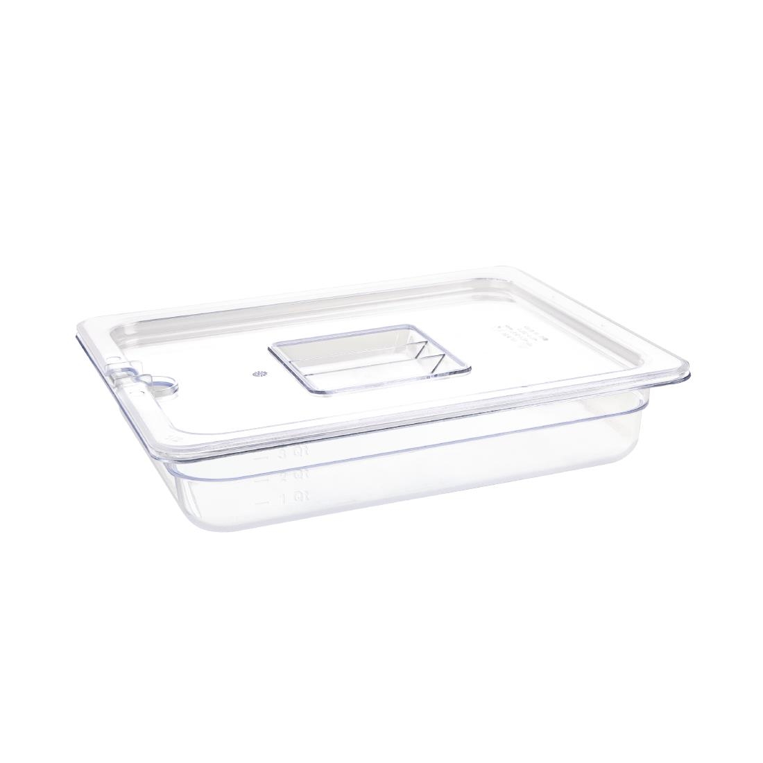 Vogue Clear Polycarbonate - GN 1/2 65mm - Image 3