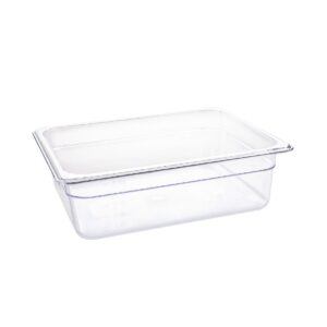 Vogue Clear Polycarbonate - GN 1/2 100mm