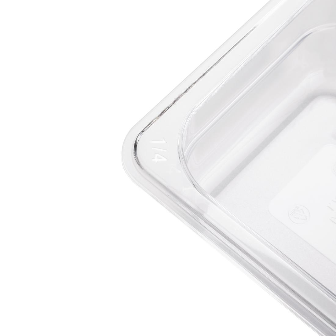 Vogue Clear Polycarbonate - GN 1/4 65mm - Image 4