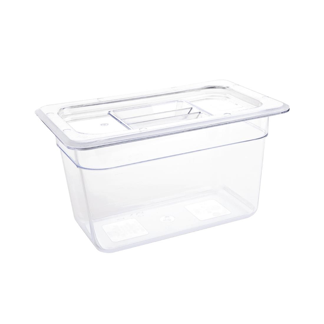 Vogue Clear Polycarbonate - GN 1/4 150mm - Image 2