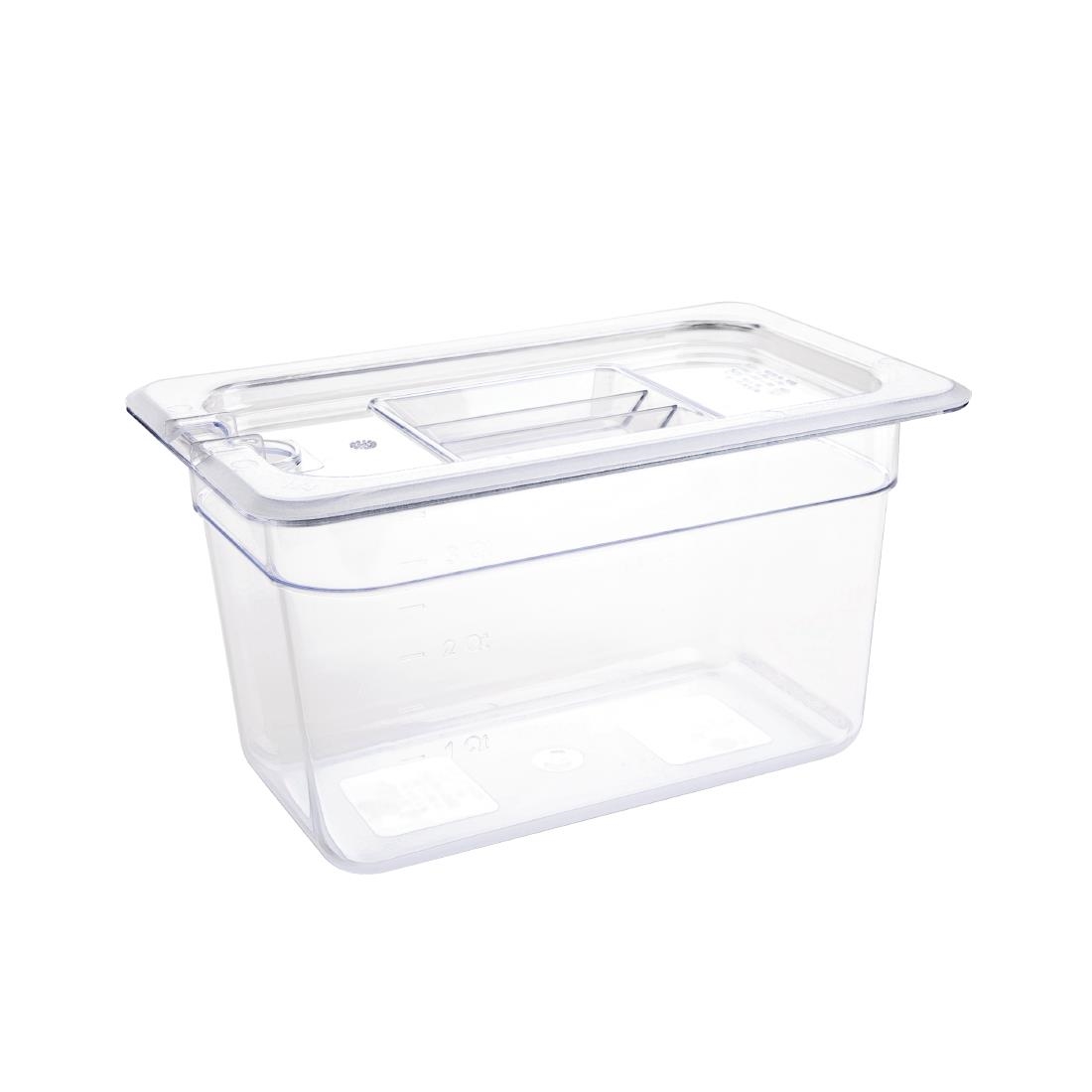 Vogue Clear Polycarbonate - GN 1/4 150mm - Image 3