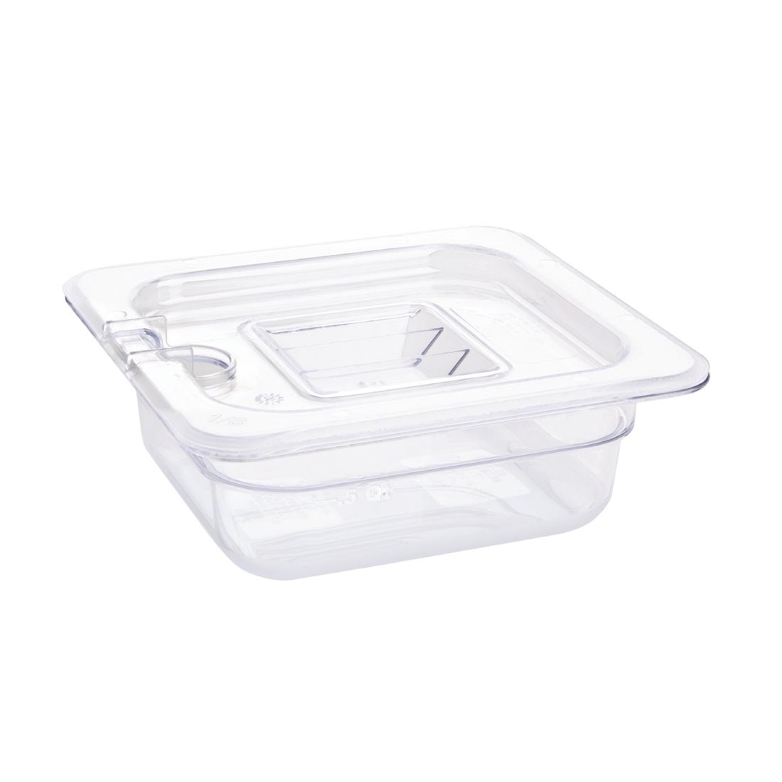 Vogue Clear Polycarbonate - GN 1/6 65mm - Image 3