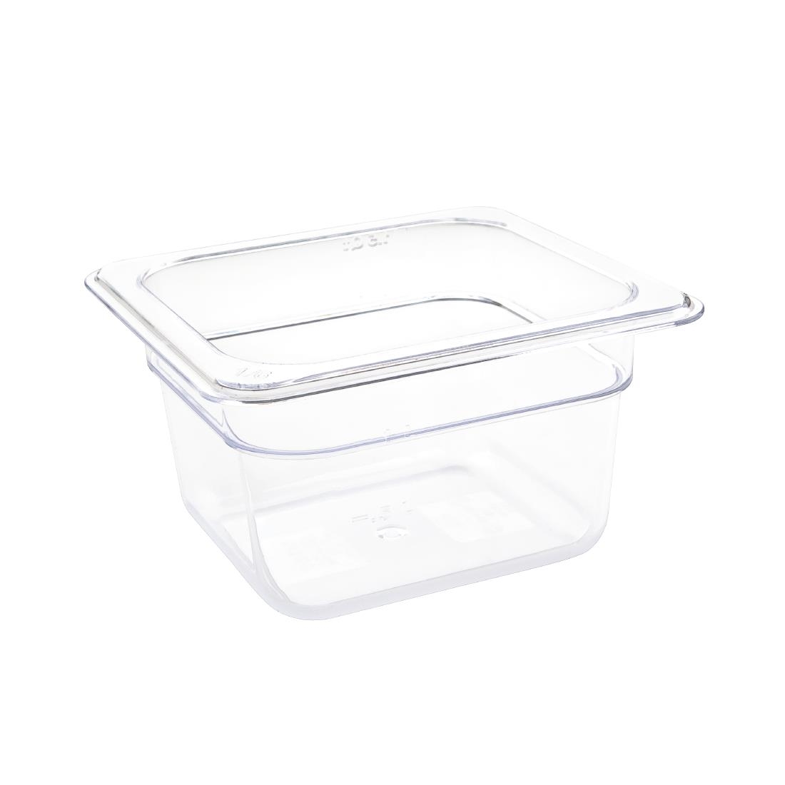 Vogue Clear Polycarbonate - GN 1/6 100mm