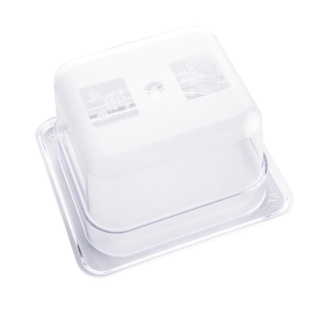 Vogue Clear Polycarbonate - GN 1/6 100mm - Image 5