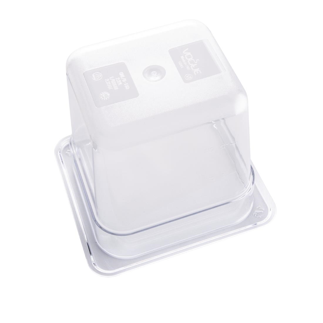 Vogue Clear Polycarbonate - GN 1/6 150mm - Image 5