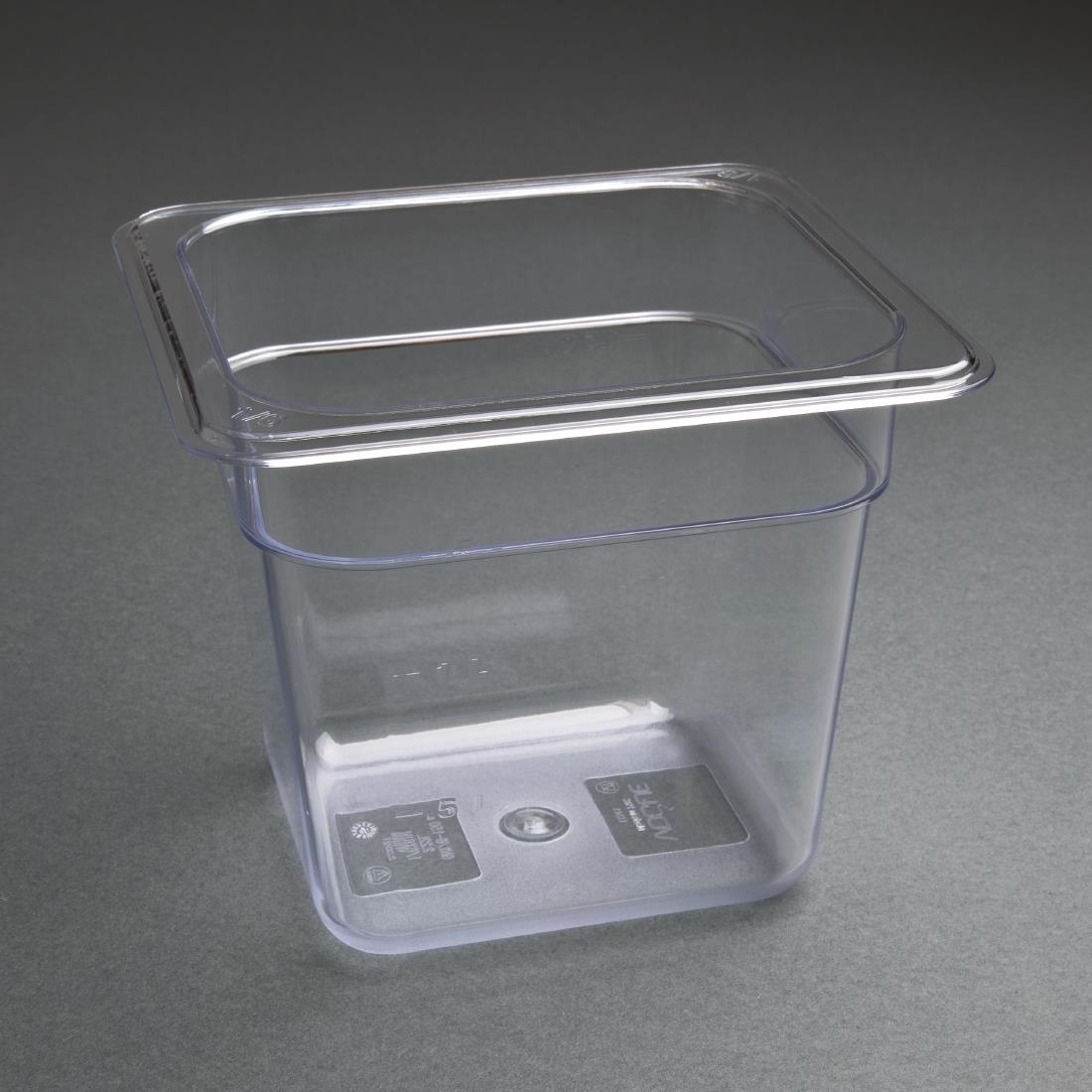 Vogue Clear Polycarbonate - GN 1/6 150mm - Image 6