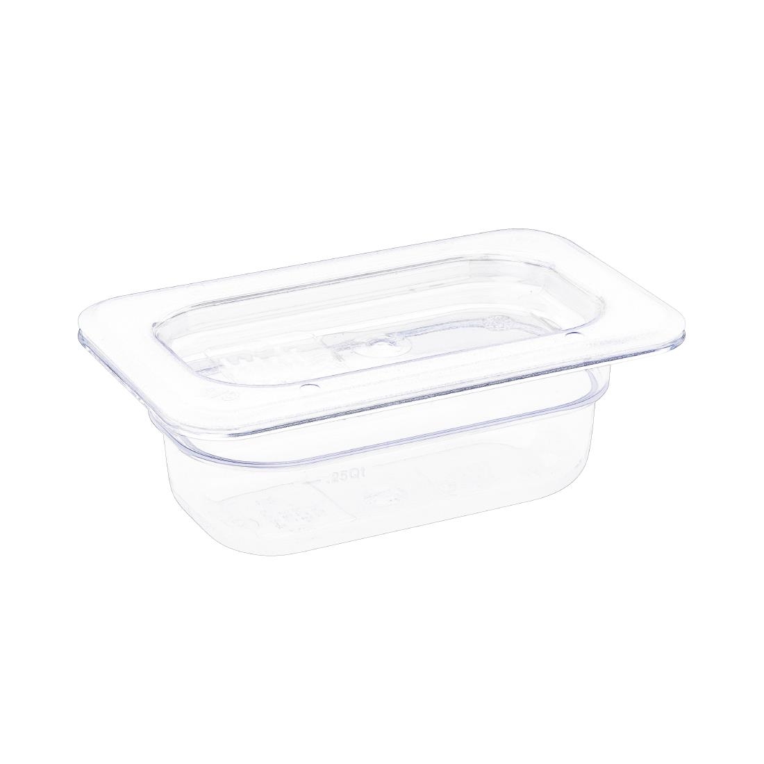 Vogue Clear Polycarbonate - GN 1/9 65mm - Image 2