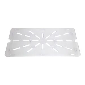 Vogue Clear Polycarbonate Drainer Plate - GN 1/1