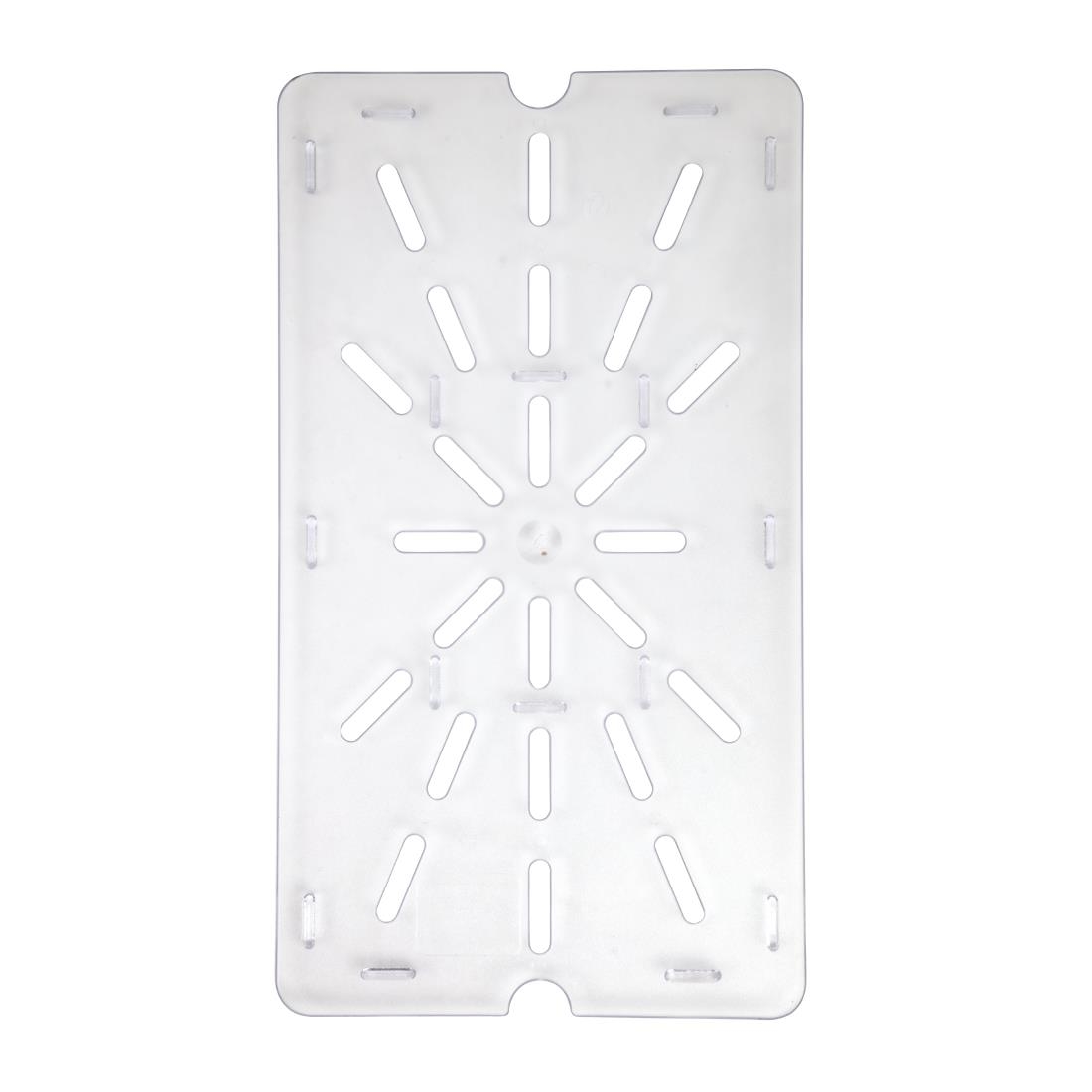 Vogue Clear Polycarbonate Drainer Plate - GN 1/1 - Image 2