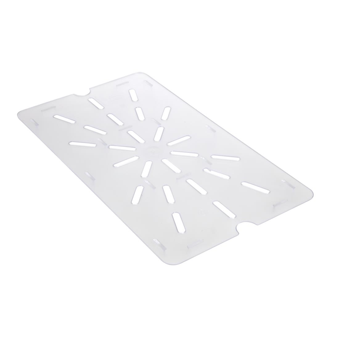 Vogue Clear Polycarbonate Drainer Plate - GN 1/1 - Image 3