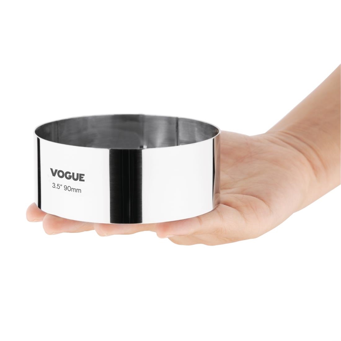 "Vogue Mousse Ring St/St - 90x35mm 3 1/2x1 1/4""" - Image 2