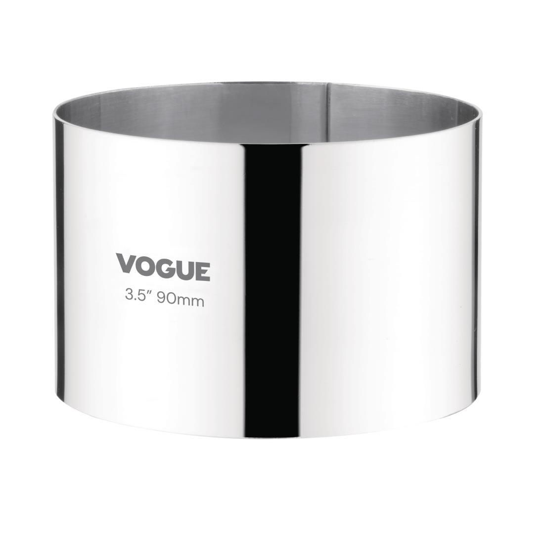 "Vogue Mousse Ring St/St - 90x60mm 3 1/2x2 1/4"""