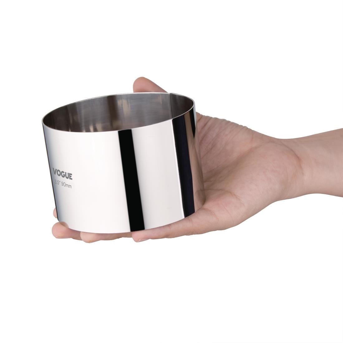 "Vogue Mousse Ring St/St - 90x60mm 3 1/2x2 1/4""" - Image 2