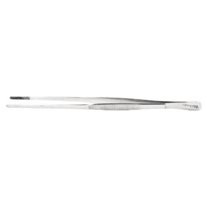 Round Tip Tweezer Tongs St/St - 300mm