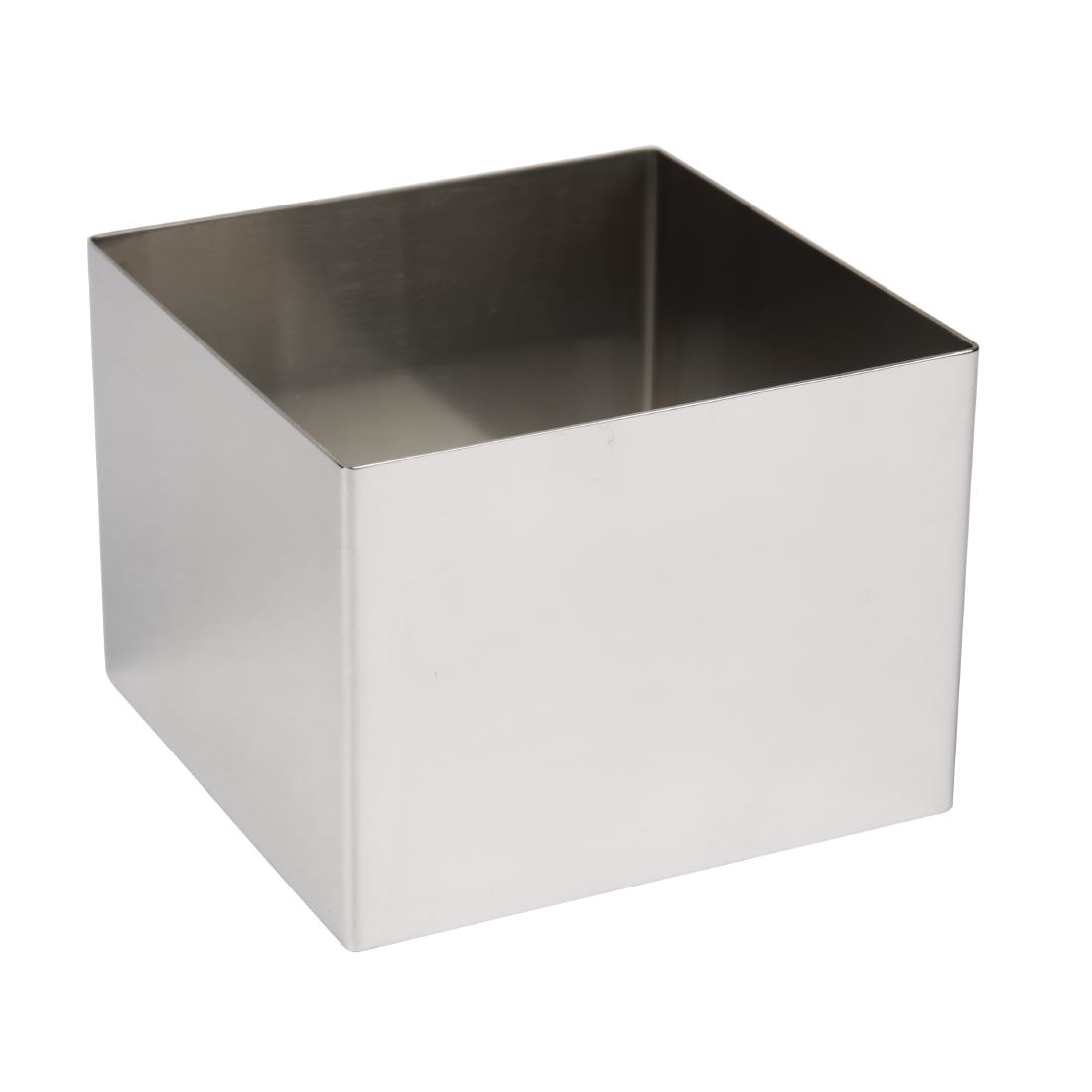"Vogue Mousse Square St/St - 80x80x60mm 3x3x2 1/4""" - Image 3