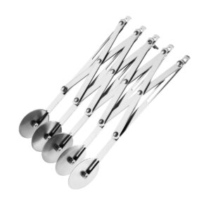 "Vogue Dough Cutter 5 Wheel St/St - 55mm 2"""