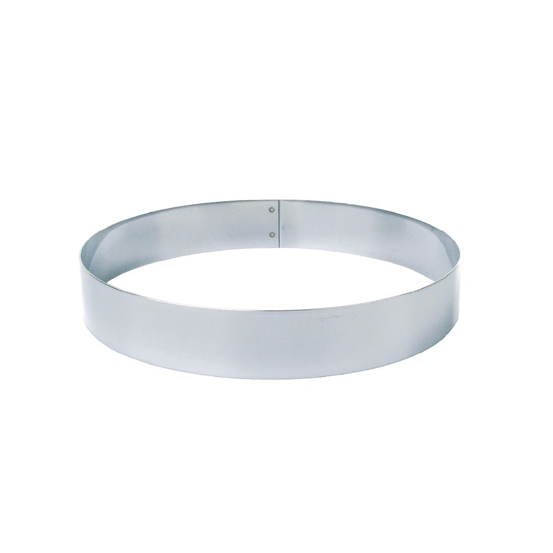 "MatferBourgeat Mousse Ring St/St - 160mm 6"""