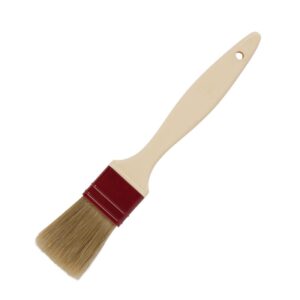 MatferBourgeat Flat Pastry Brush - 40mm Natural Bristles