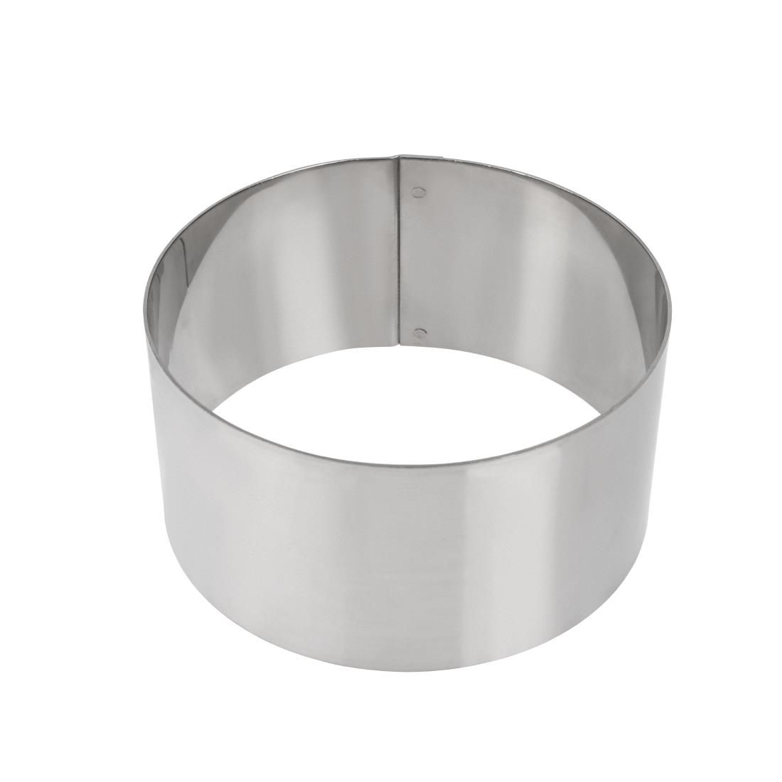 Matfer Bourgeat Ice Cake Ring - 4 3/4''