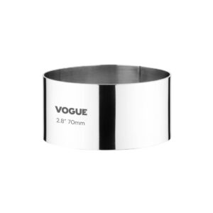 "EDLP Vogue Mousse Ring St/St - 70x35mm 2 3/4x1 1/3"""
