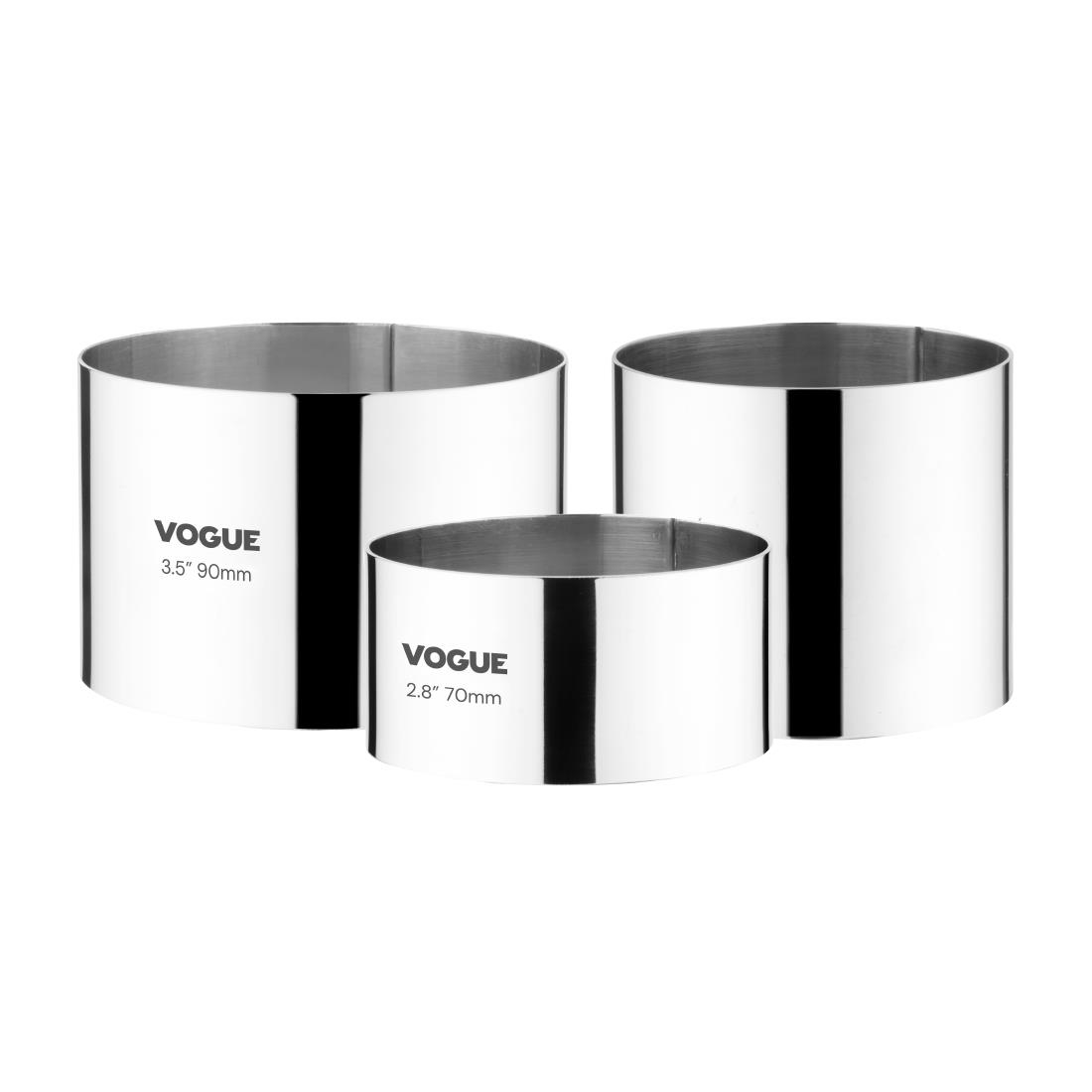 "EDLP Vogue Mousse Ring St/St - 70x35mm 2 3/4x1 1/3""" - Image 4