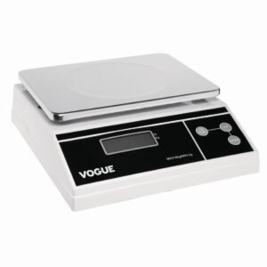 Vogue Digital Platform Scale White St/St - 6kg