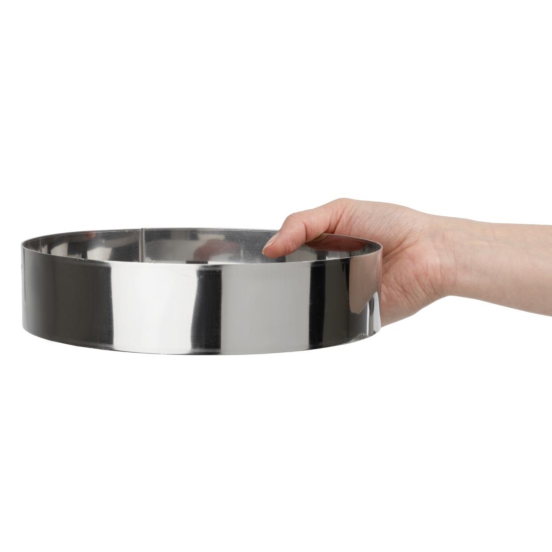 De Buyer St/St Mousse Ring - 240mm dia x 60mm - Image 4